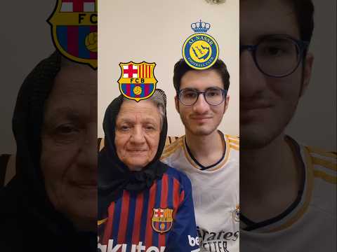 Penalty shootout in FC 25 with my grandmother Part 30 (Al Nassr vs Barcelona)