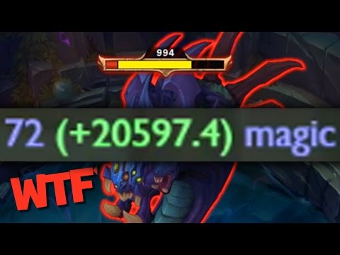 20,000+ DAMAGE LEAGUE OF LEGENDS BUG/GLITCH!!!