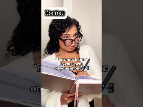 When your doctor asks about your screen time… 😂 ib : @AndreaSubotic