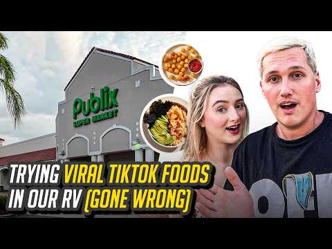 Trying Viral TikTok Foods in our RV (Gone Wrong)