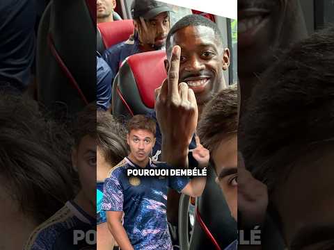Dembélé dit adieu au Ballon d’Or 😭 #dembele #psg #championsleague #football