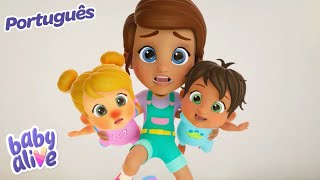 Bolhas De Ranho | Vídeos para bebés | Baby Alive em Português | Desenhos animados infantis