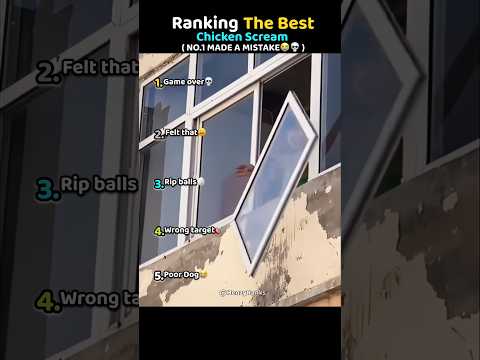 Ranking Best Chicken Scream🐔😨
