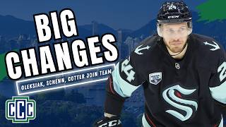 CANUCKS MAKE BIG CHANGES: OLEKSIAK, SCHENN, & COTTER IN; PETTERSSON OUT