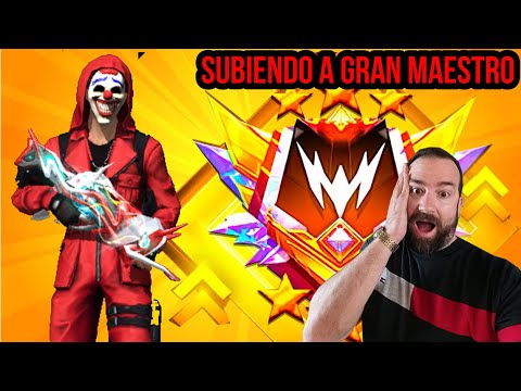 DIRECTO DE FREE FIRE SUBIENDO A GRAN MAESTRO TOP GLOBAL   /AS CUBANO GAMER 😎