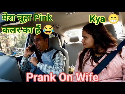 मेरा चूहा pink कलर का हैं #punita_life #comedy #couplegoals #entertainment #funny