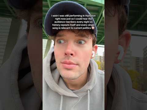 imagining what performing in Hamilton would be like rn 💀👀 #hamilton #actor #theatre #broadway