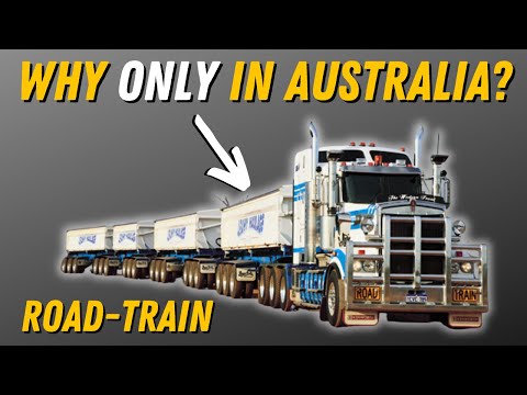 Why Australia Is The ONLY Place With Road-Trains?