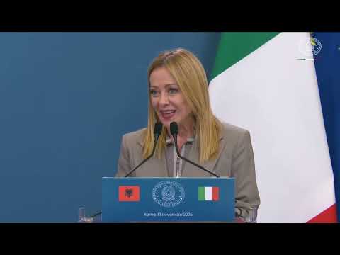 Vertice Intergovernativo Italia Albania, scambio di accordi e dichiarazioni alla stampa.