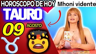 TAURO♉ BOOOM 💣💥🧨ESTO ES ALGO MUYY GORDOOO😱🔎 – Horóscopo De Hoy 9 De Agosto 2025 | Mhoni Vidente