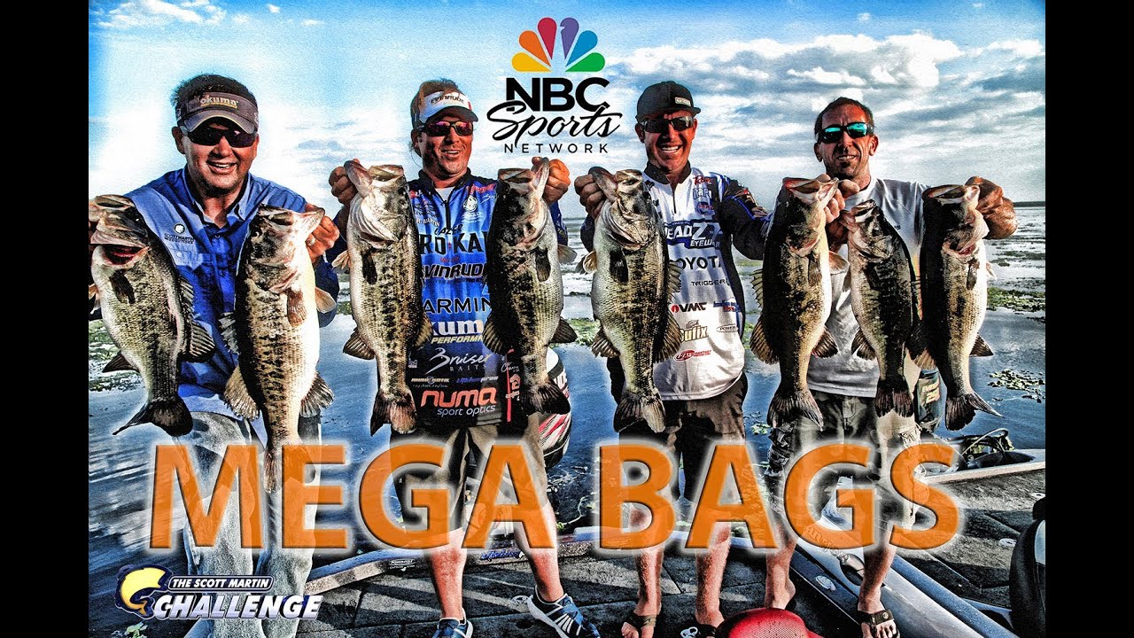Lake Okeechobee Giant Bass Battle Part 1 - Scott Martin vs. Jacob Wheeler