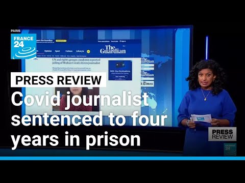 YouTube video thumbnail: Outrage After Covid-era Chinese Journalist Zhang Zhan Sentenced to 4 Years in Prison for Second Time