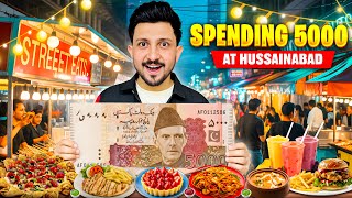 5000 Mein Hussainabad food street ka food explore kia || 5000 Mein Kya kya Mila..!