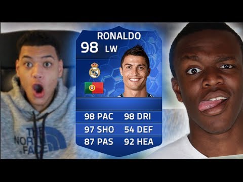TEAM OF THE YEAR RONALDO PINKSLIPS vs KSI!! Fifa 14 Ultimate Team TOTY
