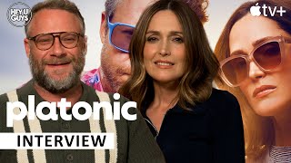 Phallic Phone Cases & Friendships with opposite Sex: Rose Byrne & Seth Rogen on Platonic Season 2