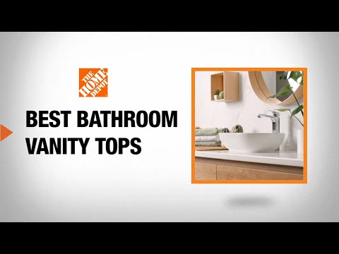 Best Bathroom Vanity Tops, Home Depot Bathroom Vanities Countertops