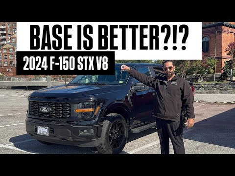 1st DRIVE & WHAT I PAID! BASE 2024 Ford F-150 STX V8!