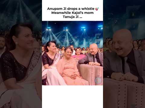 Wait… Kajol’s Mom did THIS at 81? 😳💖 #kajol #anupamkher #tanuja #aliabhatt #deepikapadukone #shorts