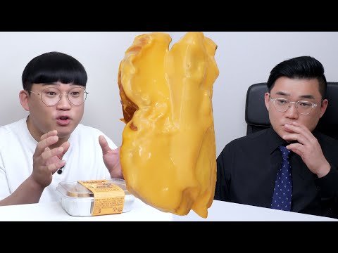 치즈폭탄 햄버거가 나왔다고? ㄷㄷ 이게 다 치즈에요?
