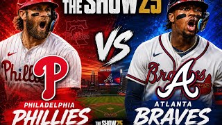 MLB The Show 25: Phillies vs Braves