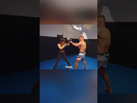 Dricus Du Plessis sparring Nina Drama at his training camp in Australia #shorts #UFC #mma