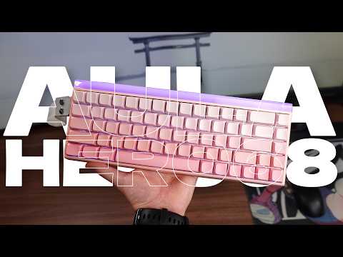 Esse é o MELHOR teclado barato de 2025!? AULA HERO 68HE