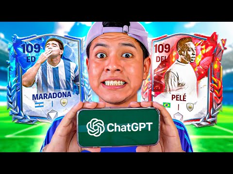 CHAT GPT me ayuda a FICHAR a MARADONA & PELÉ en FC MOBILE 😱
