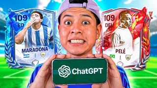 CHAT GPT me ayuda a FICHAR a MARADONA & PELÉ en FC MOBILE 😱