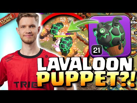 FIRST EVER pro to use LAVALOON Puppet in Clash of Clans Esports!