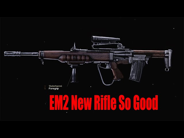 Call of duty cold war EM2 New Rifle Works!