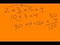 Exploring the Associative Property of Multiplication