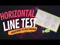 Horizontal and Vertical Line Tests