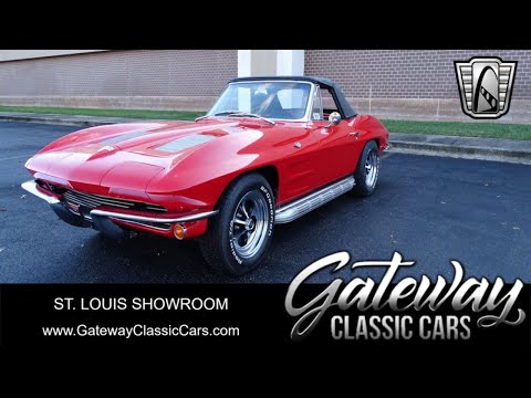 1963 Chevrolet Corvette #9765 STL Gateway Classic Cars of St Louis