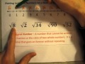 Estimating Irrational Numbers on a Number Line