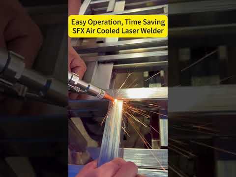 Easy Operation Laser Welder--SFX Laser Air Cooled Laser Welding Machine--Stainless Steel Welding