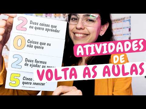 ATIVIDADES DE VOLTA ÀS AULAS 2025 !