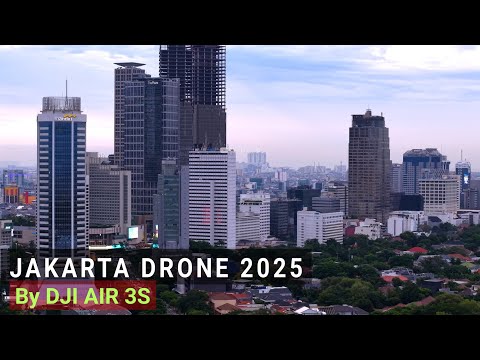 Jakarta City 2025 by DJI Air 3S | Zoom Video