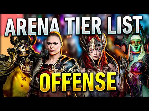 2023 Arena Offense Tier List for RAID Shadow Legends