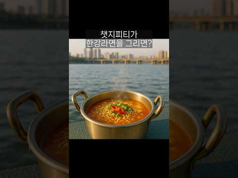 챗지피티가 한강라면을 그리면? #chatgpt