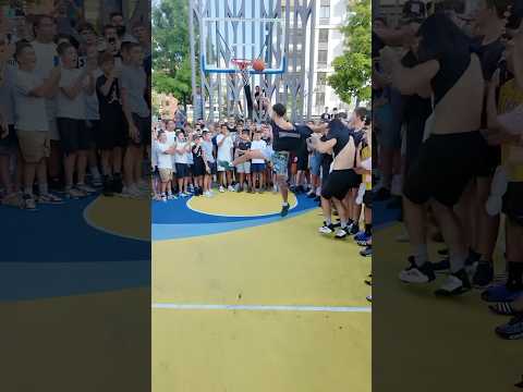 Ever Since I Was Born I Was BUILT FOR SERBIAN 1v1’s😈🇷🇸 #streetball #basketball