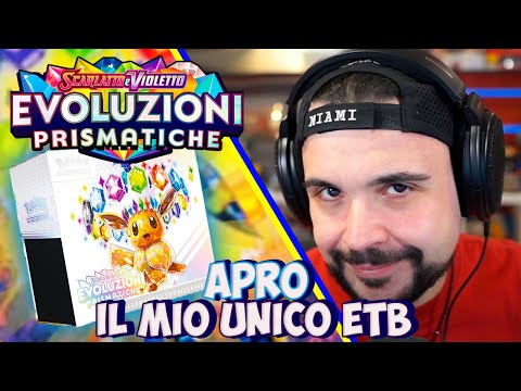 Apro il mio unico ETB di Evoluzioni Prismatiche!