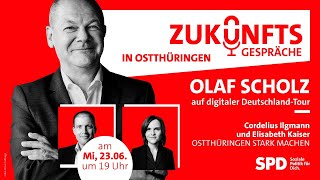 Ostthüringen stark machen - mit Olaf Scholz, Elisabeth Kaiser und Cordelius Ilgmann