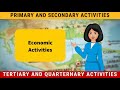 Economic Activities and Their Types