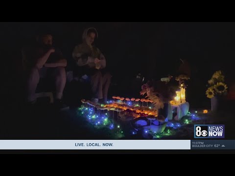 YouTube video thumbnail: Las Vegas Valley Families Honor Loved Ones at Día De Los Muertos Community Festival