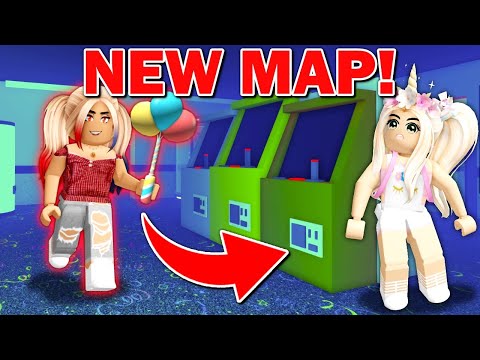 *NEW* ARCADE MAP In Flee The Facility! (Roblox)