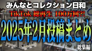 TikTok 100万再生越え!? 2025年2月投稿動画総集編！#ガチャガチャ#ガチャ丸 #ガチャ
