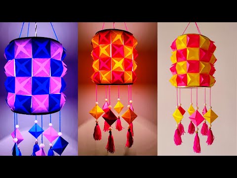 DIY Handmade Akash Kandil for Diwali | Easy Decoration Ideas | Diwali Craft Tutorial | ArtIdeas