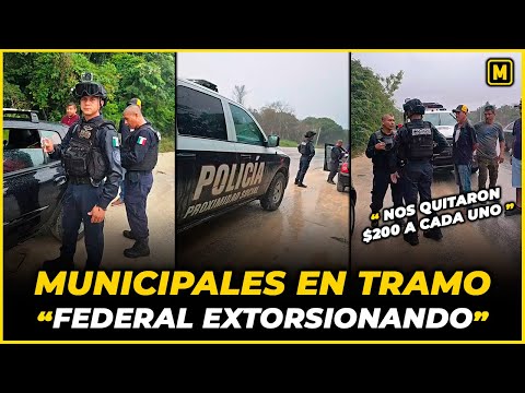 “Me ROBO $200 pesos este Policía”; Sorprenden a Policías Rateros