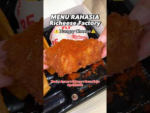 "Menu Rahasia  di Richeese Factory! Cobain deh, Enak Banget!" #shorts