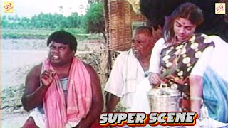 ஏம்மா நீ என்னடானா காலைல பெருக்கி கூட்டுற நைட் ஆனா சாப்பாடு எடுத்துட்டு வர என்ன நெனச்சிட்டுருக்க